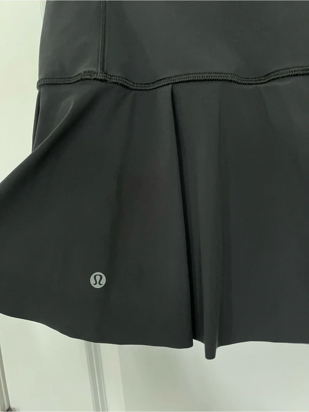 Lululemon Black Pleated Mini Skort EUC
